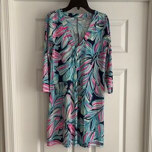 Lilly Pulitzer Tropical Print Dress